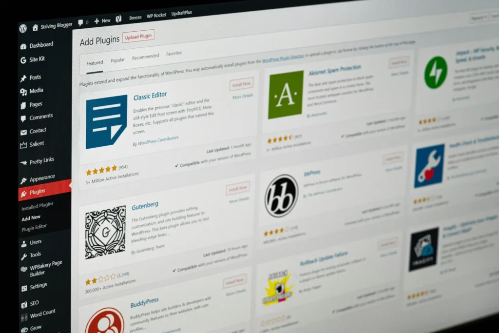 WordPress Dashboard, premium WordPress themes 2025