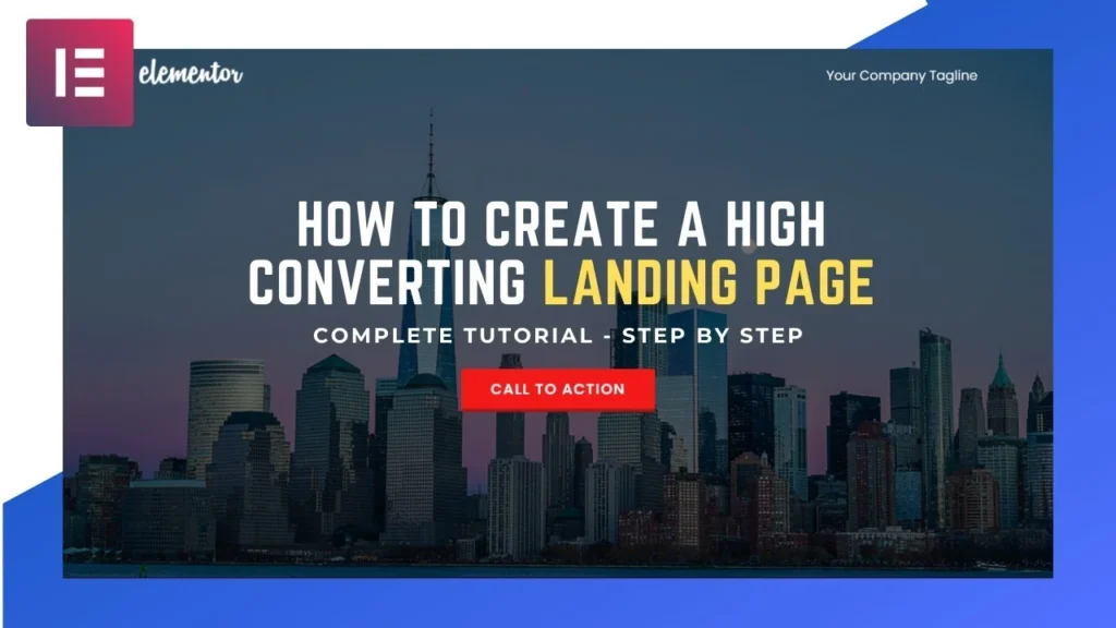 converting landing pages with Elementor